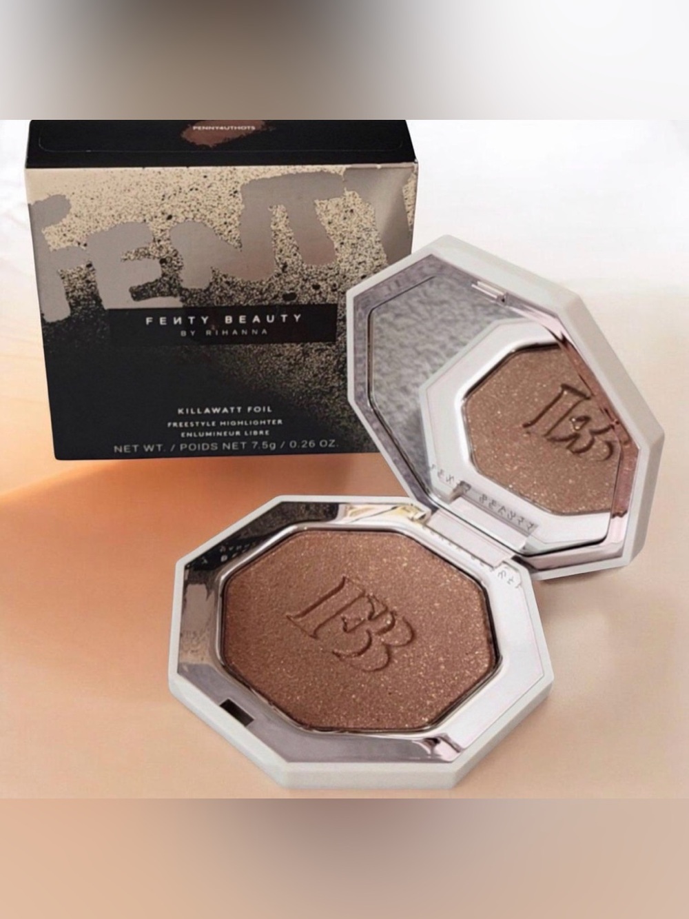 Fenty Beauty by Rihanna Killawatt Foil Freestyle Highlighter in Penny4uthots NIB